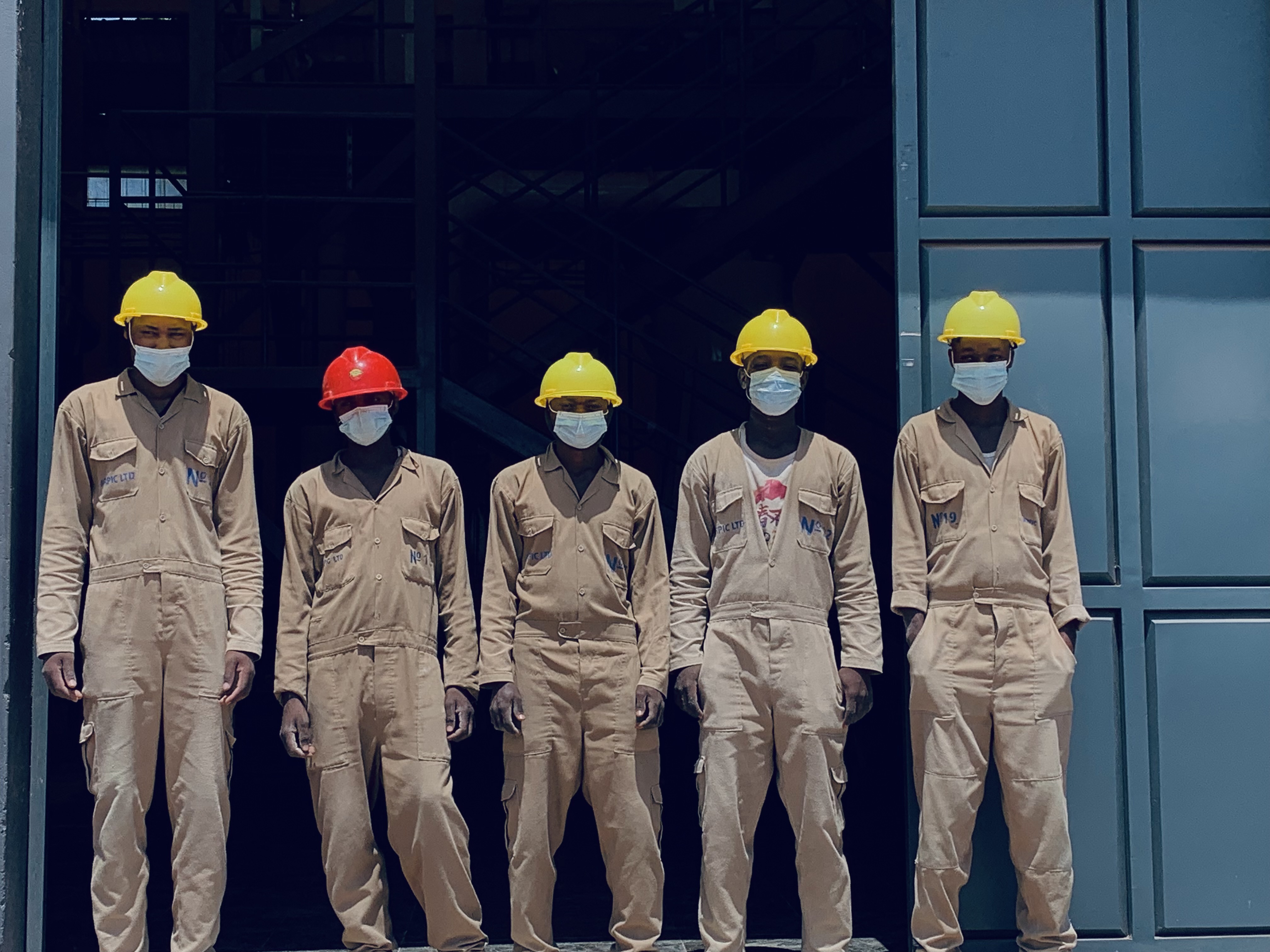 MRPIC production team inside the processing facility